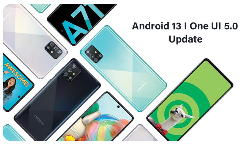Samsung Galaxy A71 5G Gets Android 13-Based One UI 5.0 Update